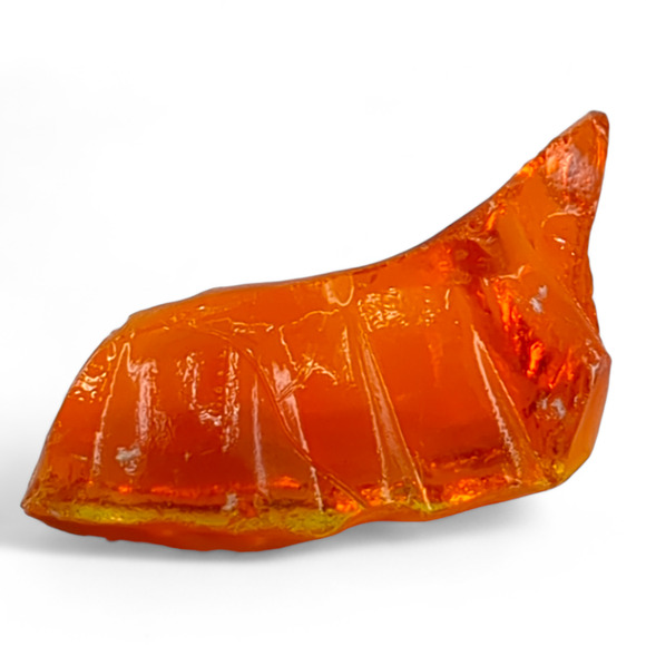 Ruby Amberina Art Glass Cullet Glowing Uranium Slag Glass #4GS76 - Picture 2 of 7